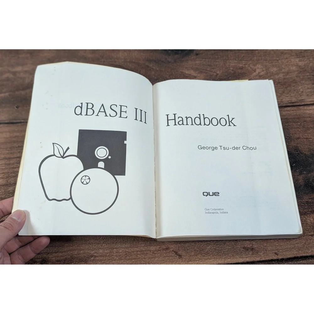 dBASE III Handbook Que Database Management System Programming Guide - Picture 6 of 6